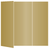 Antique Gold Gate Fold Invitation Style A (5 x 7) - 10/Pk
