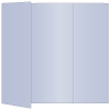 Vista Gate Fold Invitation Style A (5 x 7) - 10/Pk