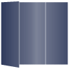 Blue Satin Gate Fold Invitation Style A (5 x 7)