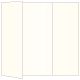 Natural White Pearl Gate Fold Invitation Style A (5 x 7) 10/Pk
