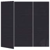 Linen Black Gate Fold Invitation Style A (5 x 7)