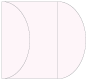 Light Pink Gate Fold Invitation Style C (5 1/4 x 7 1/4) 10/Pk