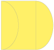 Factory Yellow Gate Fold Invitation Style C (5 1/4 x 7 1/4)
