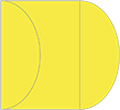 Lemon Drop Gate Fold Invitation Style C (5 1/4 x 7 1/4)