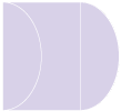 Purple Lace Gate Fold Invitation Style C (5 1/4 x 7 1/4)