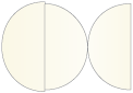 Opal Round Gate Fold Invitation Style D (5 3/4 Diameter)