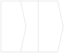 Crest Solar White Gate Fold Invitation Style E (5 1/8 x 7 1/8) 10/Pk