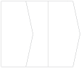 Crest Solar White Gate Fold Invitation Style E (5 1/8 x 7 1/8) - 10/Pk