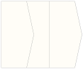 Crest Natural White Gate Fold Invitation Style E (5 1/8 x 7 1/8)