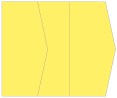 Factory Yellow Gate Fold Invitation Style E (5 1/8 x 7 1/8)