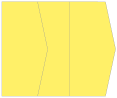 Factory Yellow Gate Fold Invitation Style E (5 1/8 x 7 1/8) - 10/Pk