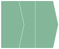 Bermuda Gate Fold Invitation Style E (5 1/8 x 7 1/8)