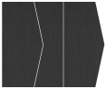 Eames Graphite (Textured) Gate Fold Invitation Style E (5 1/8 x 7 1/8)