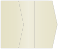 Champagne Gate Fold Invitation Style E (5 1/8 x 7 1/8)