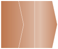 Copper Gate Fold Invitation Style E (5 1/8 x 7 1/8)