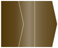 Bronze Gate Fold Invitation Style E (5 1/8 x 7 1/8)