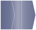 Blue Print Gate Fold Invitation Style E (5 1/8 x 7 1/8)