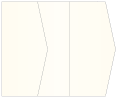Natural White Pearl Gate Fold Invitation Style E (5 1/8 x 7 1/8)
