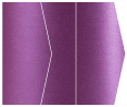 Purple Silk Gate Fold Invitation Style E (5 1/8 x 7 1/8) - 10/Pk