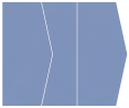 Adriatic Gate Fold Invitation Style E (5 1/8 x 7 1/8)