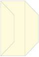 Crest Baronial Ivory Gate Fold Invitation Style F (3 7/8 x 9)