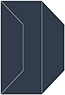 Blazer Blue Gate Fold Invitation Style F (3 7/8 x 9) 10/Pk