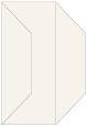 Beige Gate Fold Invitation Style F (3 7/8 x 9) - 10/Pk