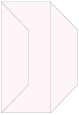 Light Pink Gate Fold Invitation Style F (3 7/8 x 9)
