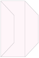 Light Pink Gate Fold Invitation Style F (3 7/8 x 9) - 10/Pk