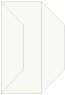 Eggshell Gate Fold Invitation Style F (3 7/8 x 9) 10/Pk