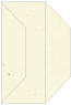 Milkweed Gate Fold Invitation Style F (3 7/8 x 9) 10/Pk