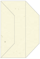 Milkweed Gate Fold Invitation Style F (3 7/8 x 9)