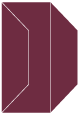 Wine Gate Fold Invitation Style F (3 7/8 x 9)