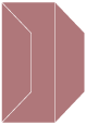 Riviera Rose Gate Fold Invitation Style F (3 7/8 x 9) - 10/Pk