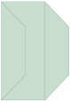 Tiffany Blue Gate Fold Invitation Style F (3 7/8 x 9)