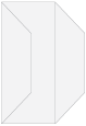 Soho Grey Gate Fold Invitation Style F (3 7/8 x 9) - 10/Pk
