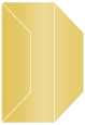 Gold Gate Fold Invitation Style F (3 7/8 x 9)