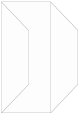 Crystal Gate Fold Invitation Style F (3 7/8 x 9)