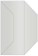 Argento Gate Fold Invitation Style F (3 7/8 x 9) - 10/Pk