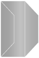 Ash Gate Fold Invitation Style F (3 7/8 x 9)
