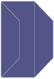 Sapphire Gate Fold Invitation Style F (3 7/8 x 9) - 10/Pk