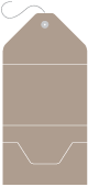 Pyro Brown Pocket Invitation Style A10 (5 1/4 x 7 1/4) - 10/Pk