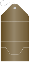 Bronze Pocket Invitation Style A10 (5 1/4 x 7 1/4)