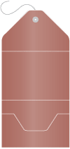 Red Satin Pocket Invitation Style A10 (5 1/4 x 7 1/4)