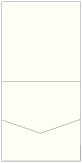 Textured Cream Pocket Invitation Style A1 (5 3/4 x 5 3/4)
