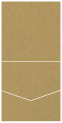 Natural Kraft Pocket Invitation Style A1 (5 3/4 x 5 3/4) 10/Pk