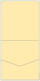 Sunflower Pocket Invitation Style A1 (5 3/4 x 5 3/4)