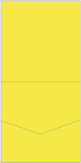 Lemon Drop Pocket Invitation Style A1 (5 3/4 x 5 3/4)