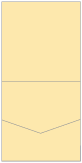 Peach Pocket Invitation Style A1 (5 3/4 x 5 3/4) 10/Pk