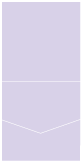Purple Lace Pocket Invitation Style A1 (5 3/4 x 5 3/4) 10/Pk